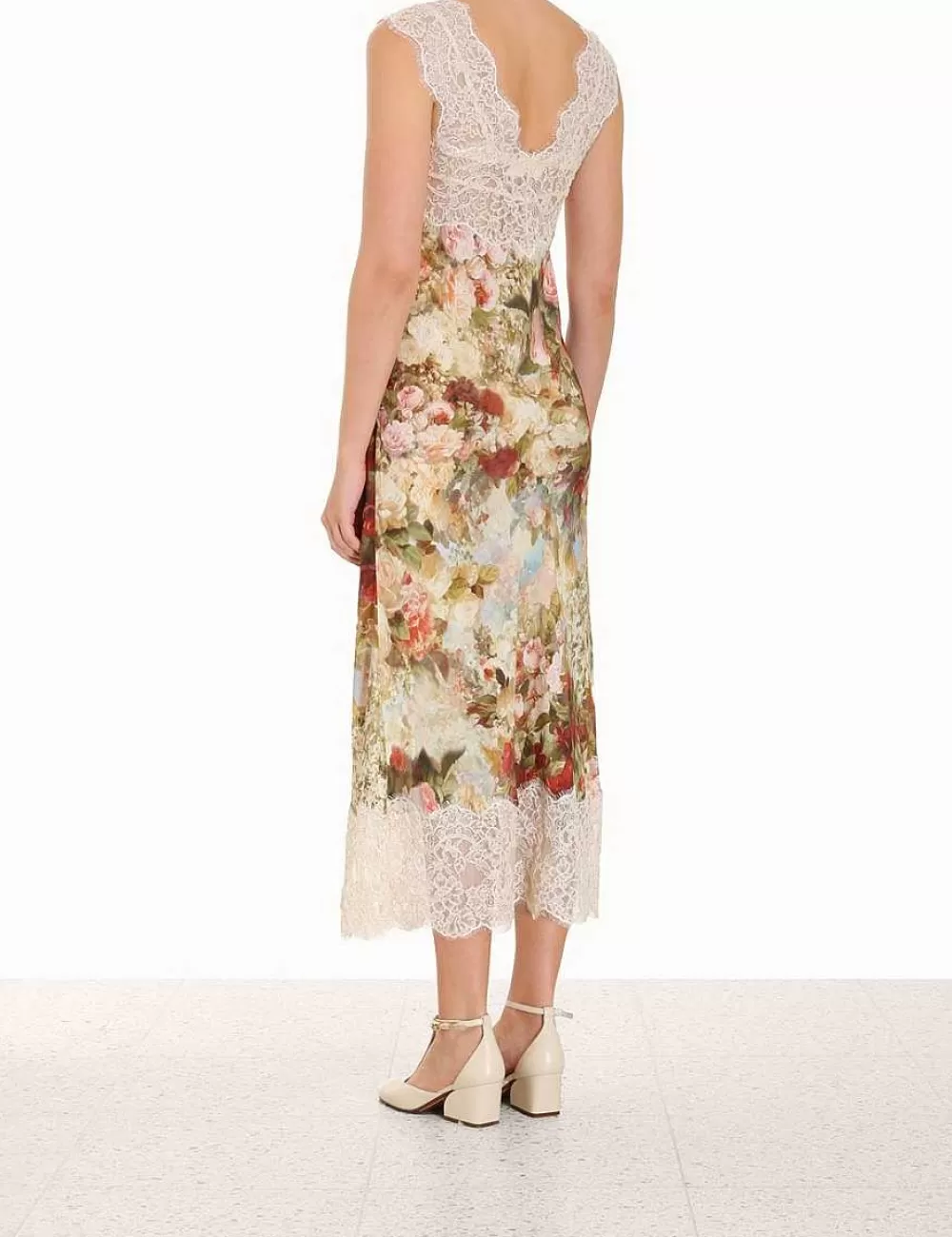 Best Sale ZIMMERMANN Luminosity Lace Slip Dress