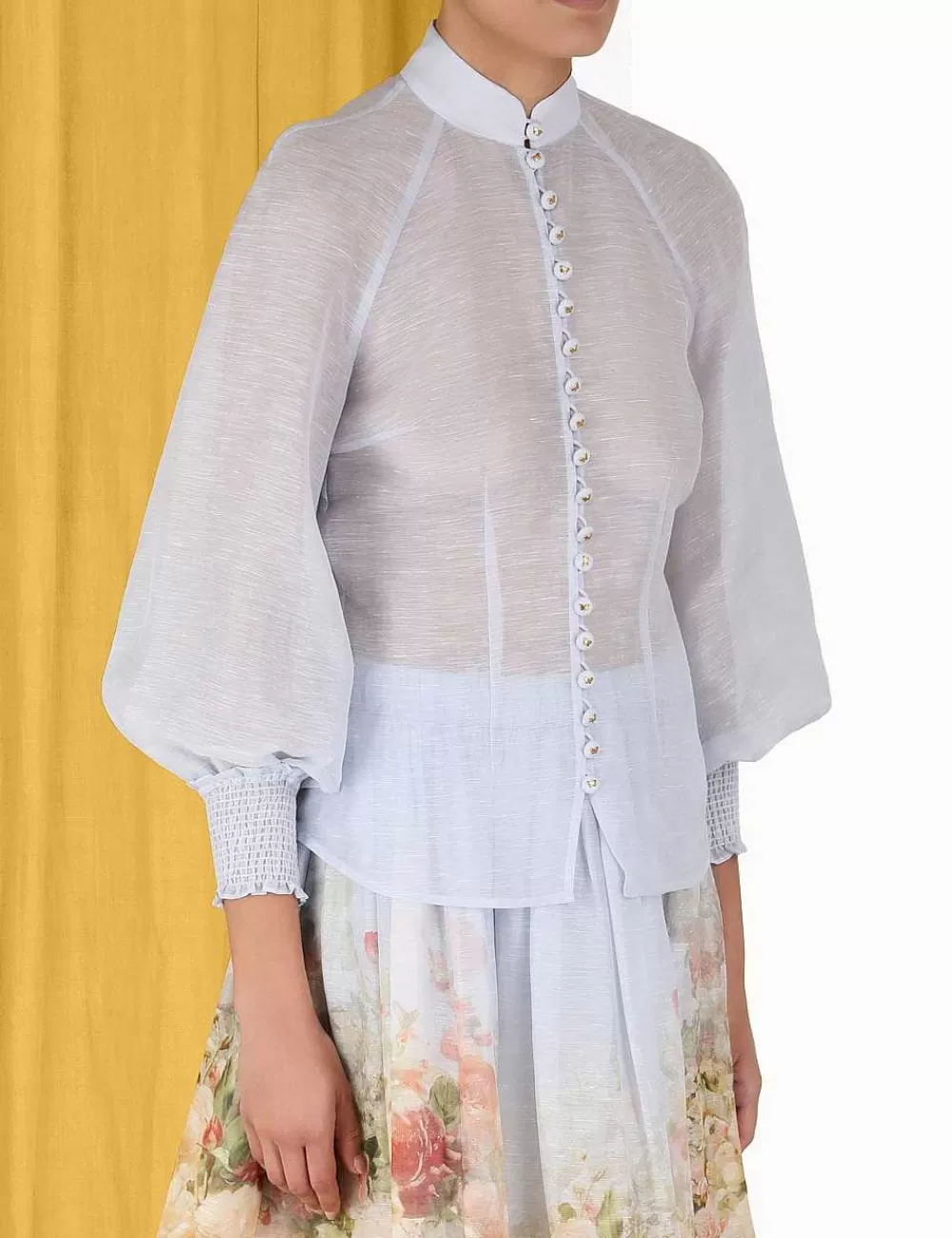 Discount ZIMMERMANN Luminosity Lantern Blouse