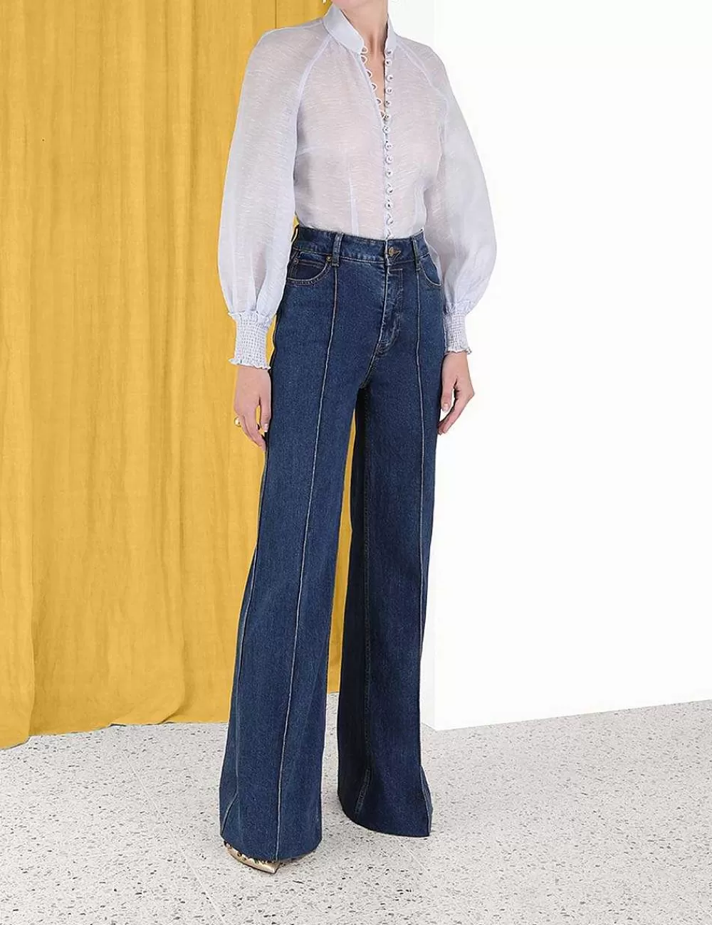 Discount ZIMMERMANN Luminosity Lantern Blouse