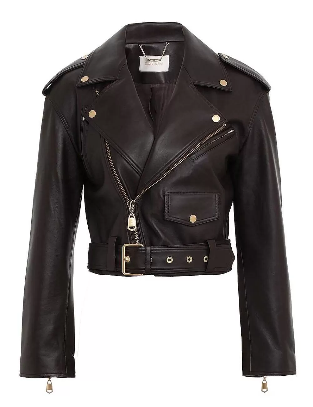 Best ZIMMERMANN Luminosity Leather Biker