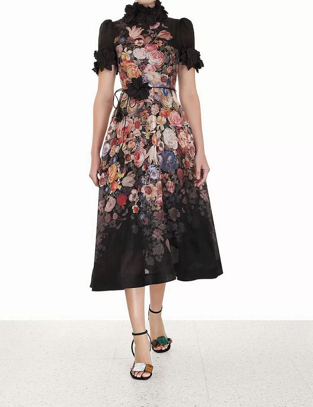 Cheap ZIMMERMANN Luminosity Liftoff Flower Midi