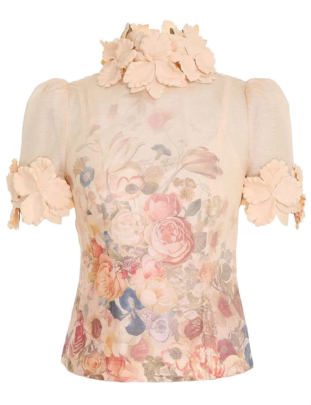 Outlet ZIMMERMANN Luminosity Liftoff Flower Top