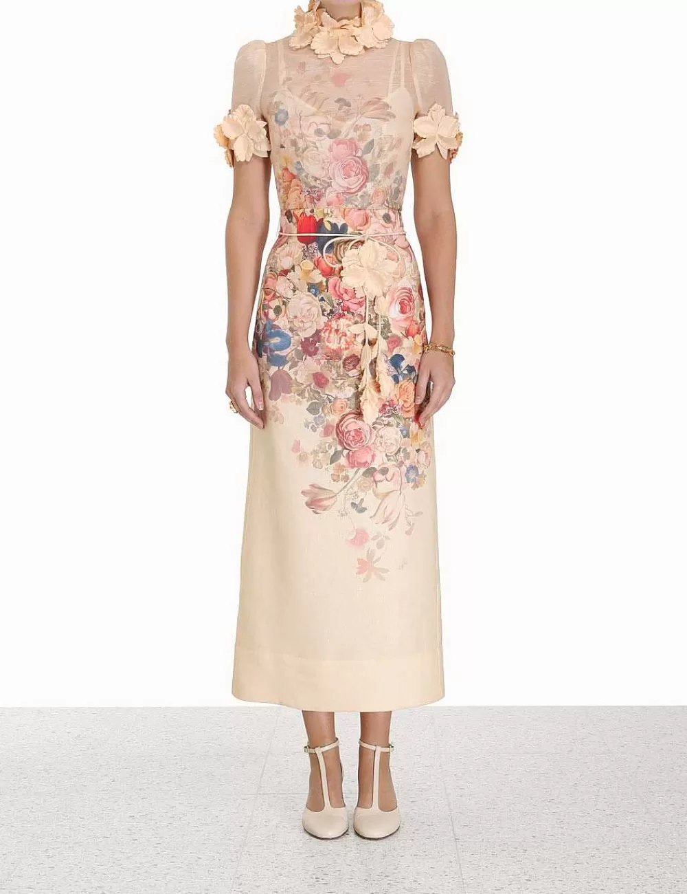 Outlet ZIMMERMANN Luminosity Liftoff Flower Top