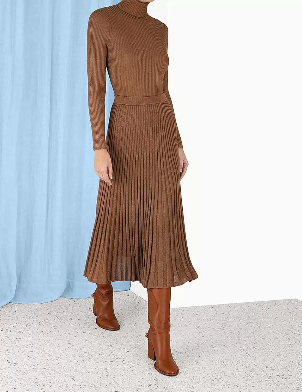 Online ZIMMERMANN Luminosity Lurex Rayon Top
