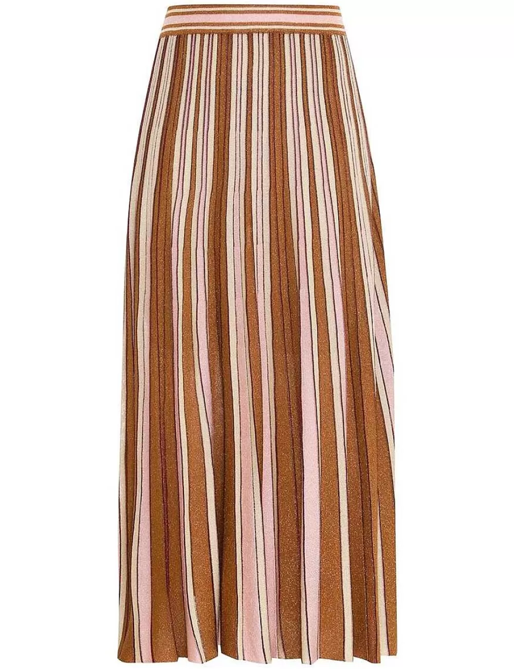 Sale ZIMMERMANN Luminosity Lurex Stripe Skirt