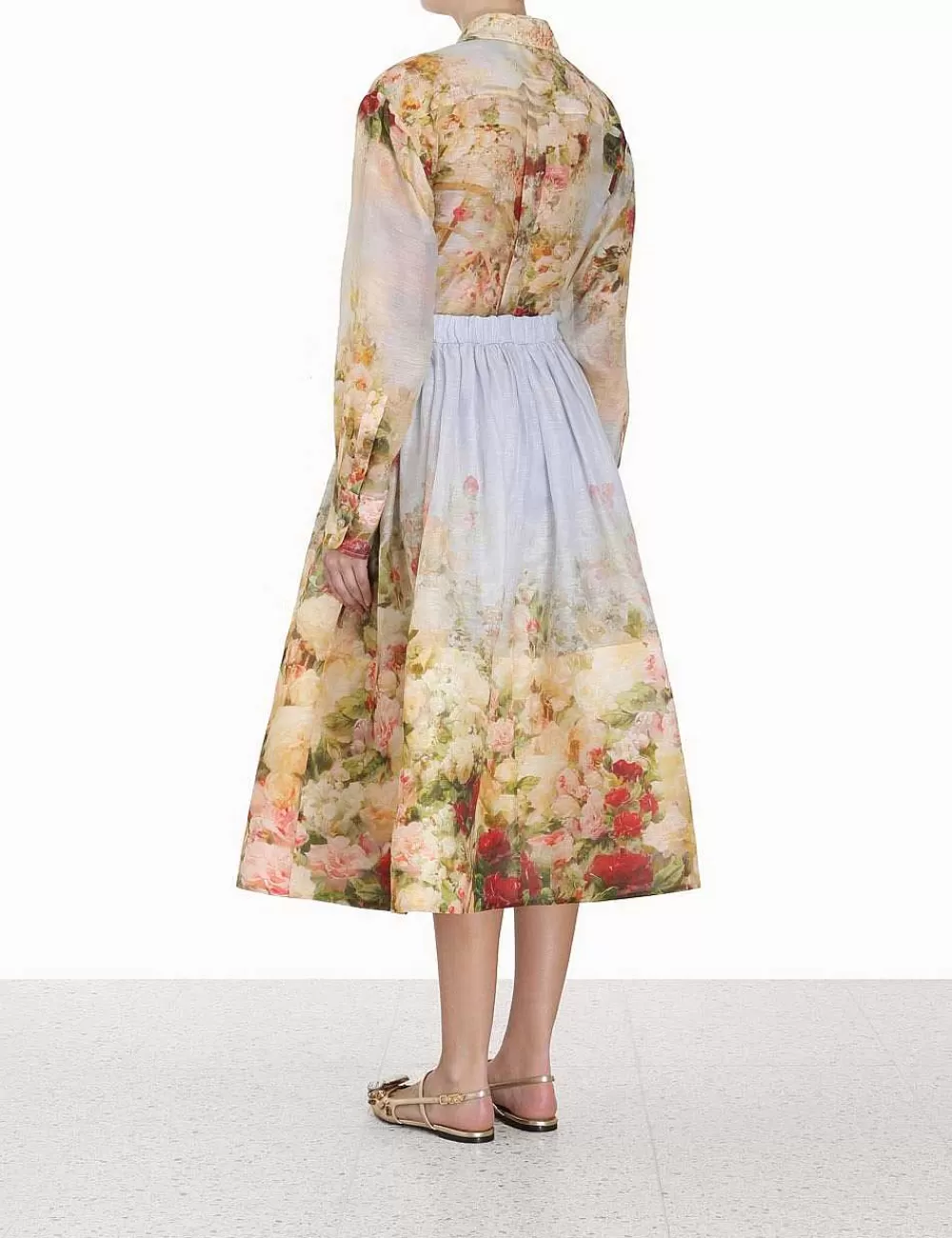 Discount ZIMMERMANN Luminosity Midi Skirt