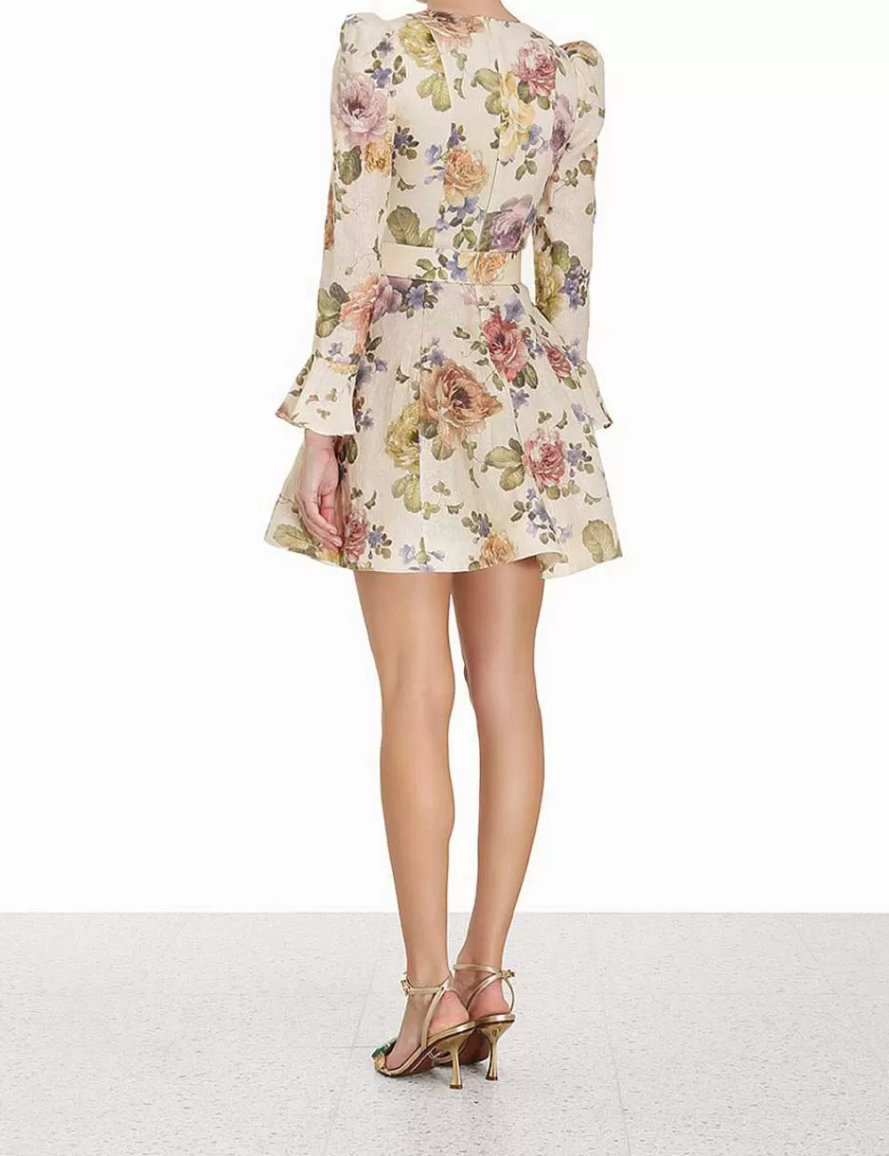 New ZIMMERMANN Luminosity Mini Dress
