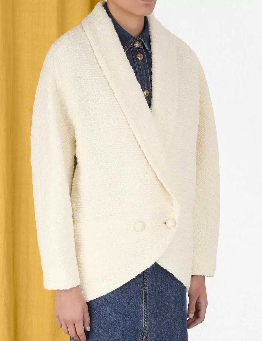 Cheap ZIMMERMANN Luminosity Oversized Coat