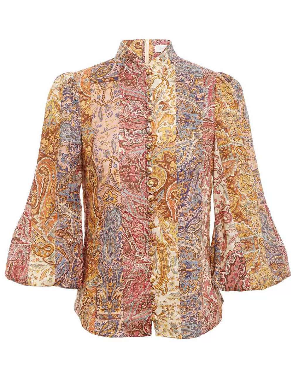 Store ZIMMERMANN Luminosity Paisley Blouse