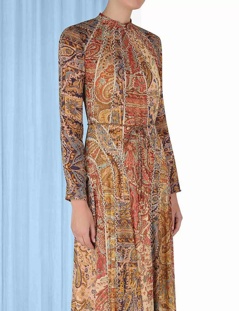 Best ZIMMERMANN Luminosity Panelled Midi Dress