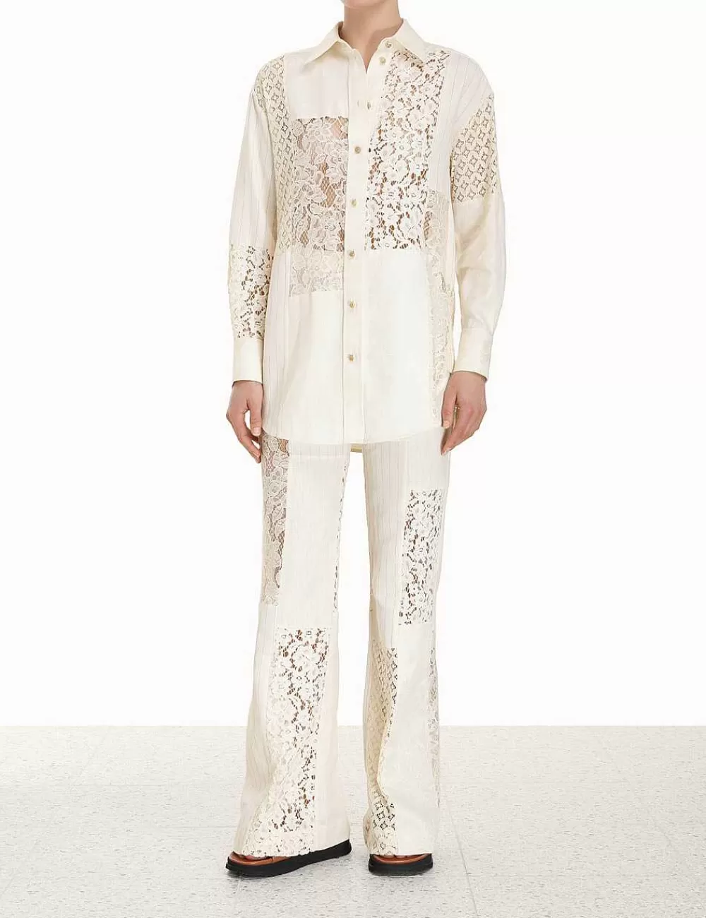 Best ZIMMERMANN Luminosity Patch Lace Pant