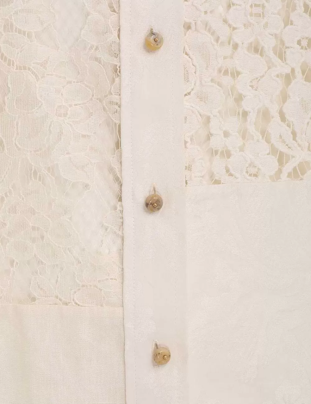 Clearance ZIMMERMANN Luminosity Patch Lace Shirt