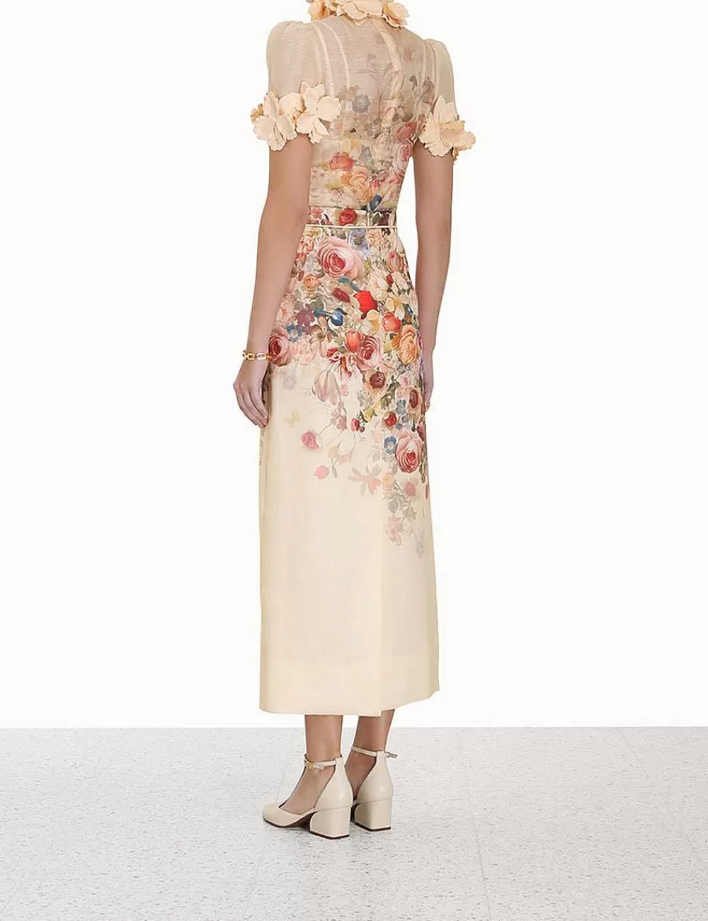 Flash Sale ZIMMERMANN Luminosity Pencil Midi Skirt