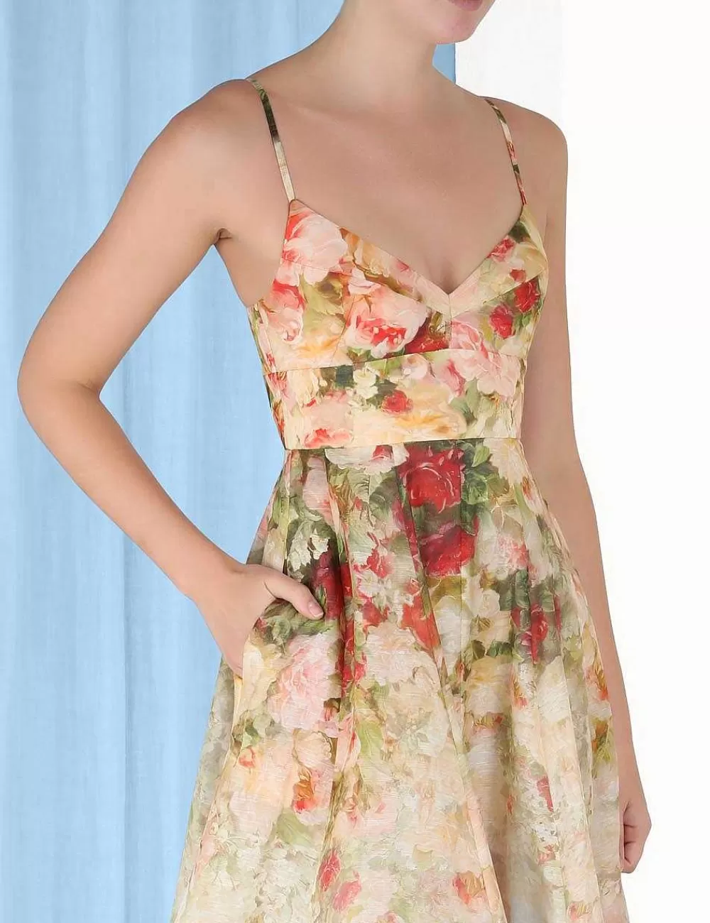 Cheap ZIMMERMANN Luminosity Picnic Dress