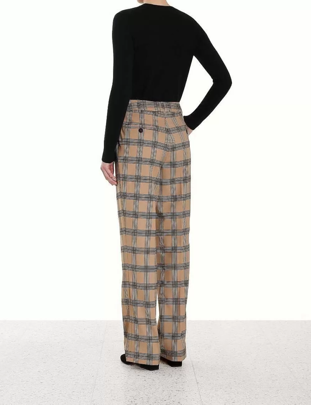 Sale ZIMMERMANN Luminosity Pleat Front Pant