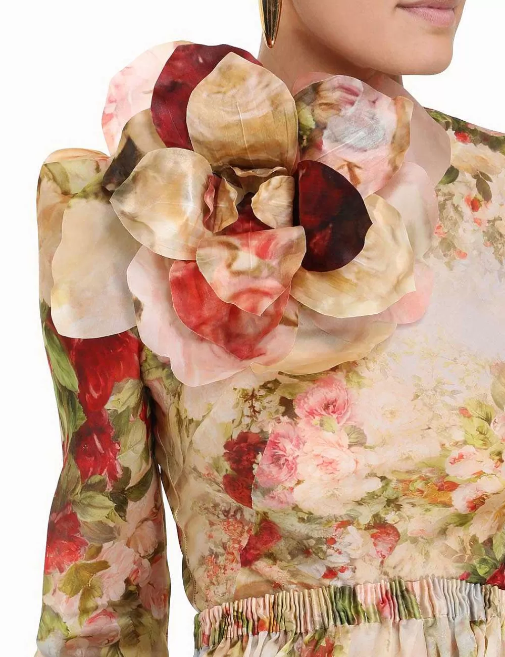 Flash Sale ZIMMERMANN Luminosity Ruched Mini Dress