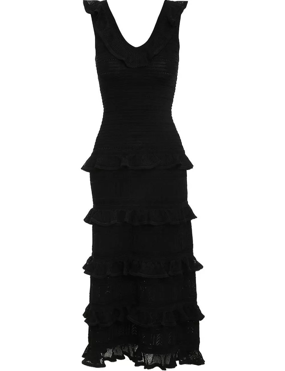 Sale ZIMMERMANN Luminosity Ruffle Tank Dress