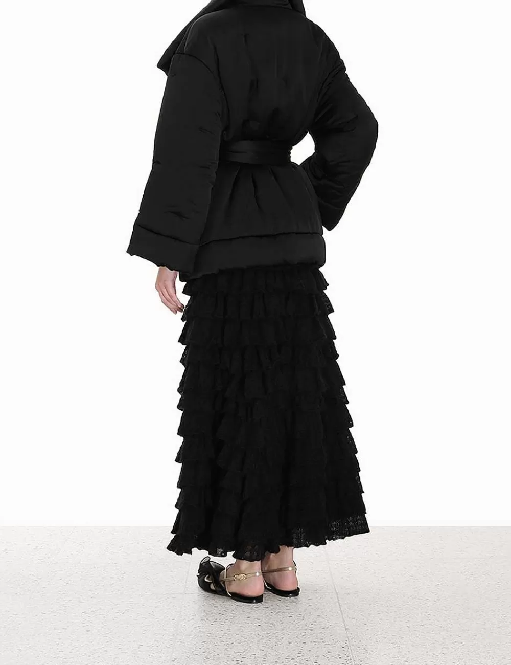 Flash Sale ZIMMERMANN Luminosity Satin Wadded Jacket