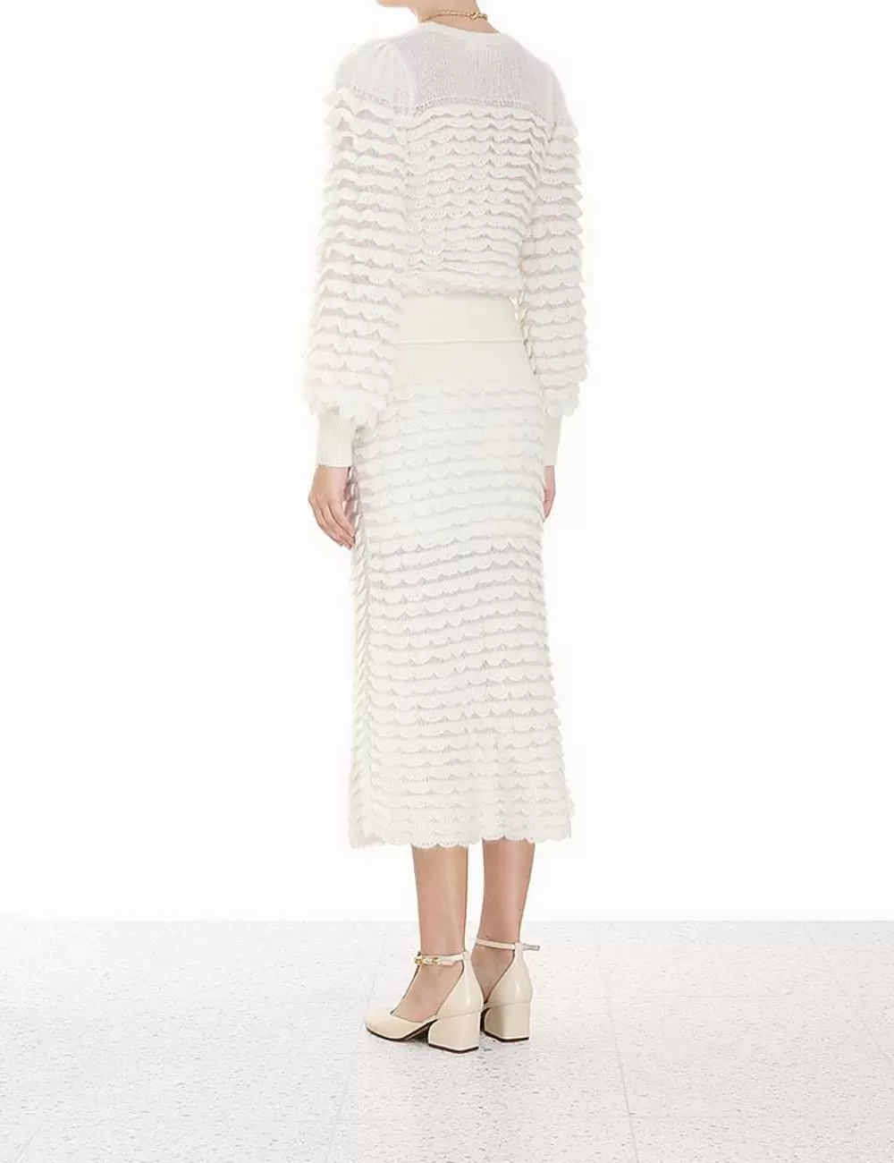 Hot ZIMMERMANN Luminosity Scallop Skirt