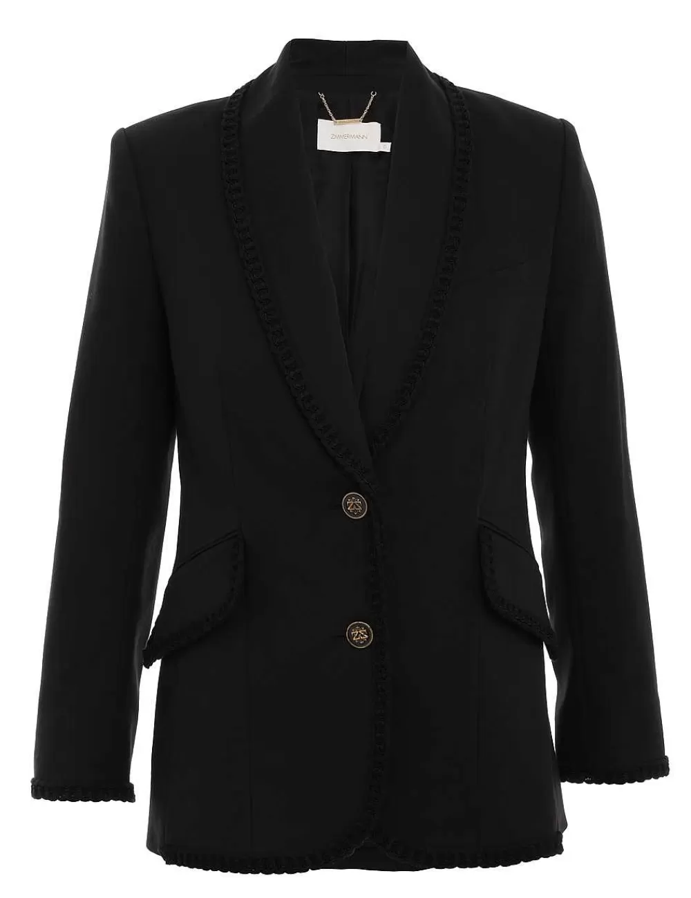 Sale ZIMMERMANN Luminosity Shawl Collar Blazer