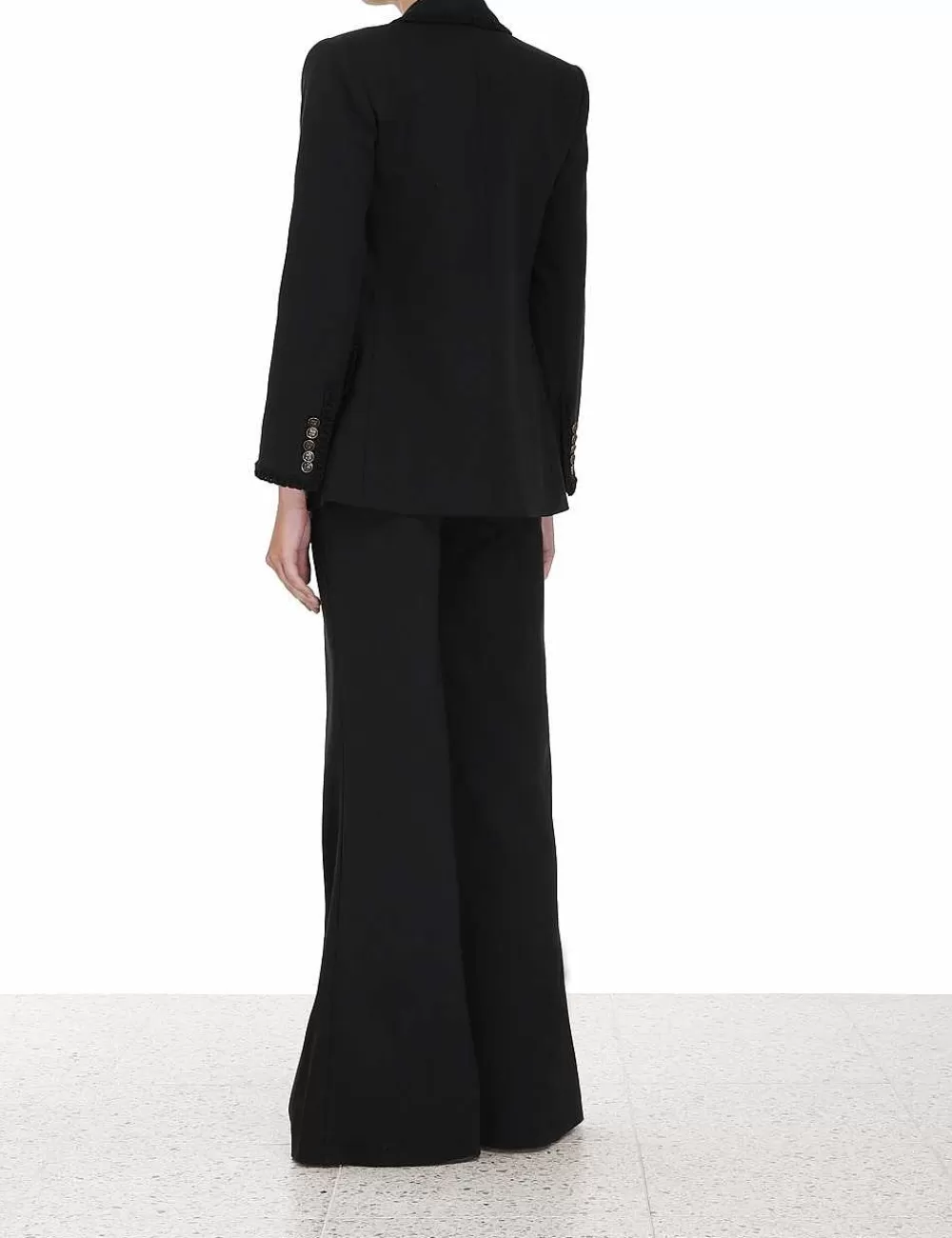 Best Sale ZIMMERMANN Luminosity Shawl Collar Blazer