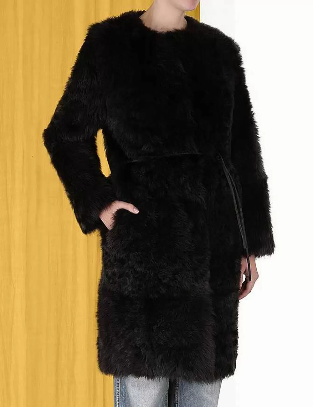 Best Sale ZIMMERMANN Luminosity Shearling Coat