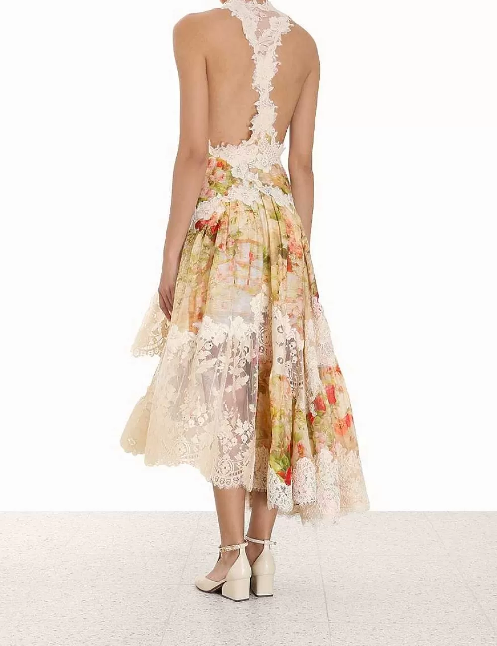 Online ZIMMERMANN Luminosity Splice Lace Dress