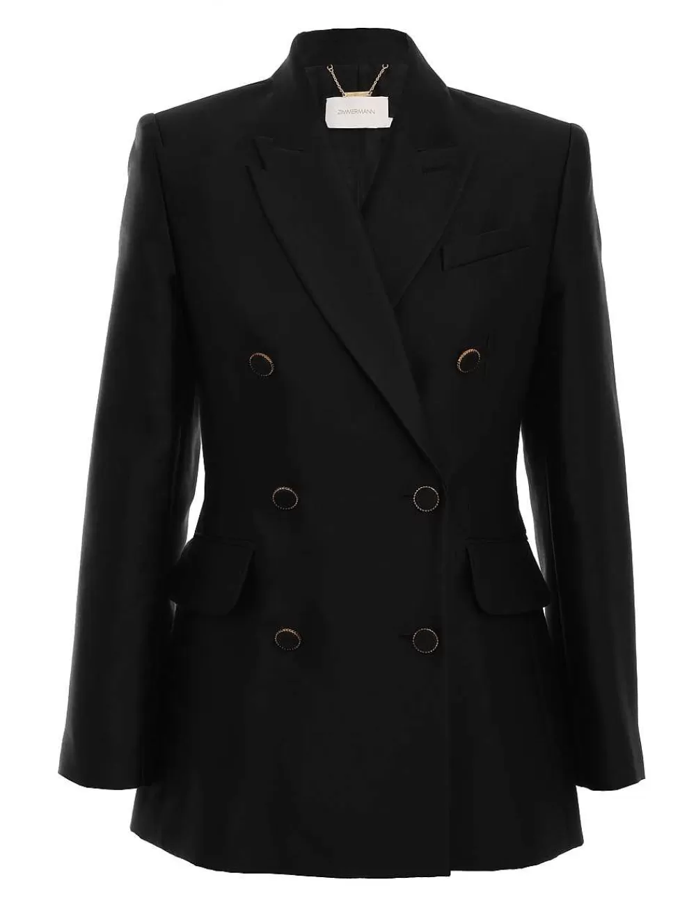 Shop ZIMMERMANN Luminosity Tuxedo Jacket