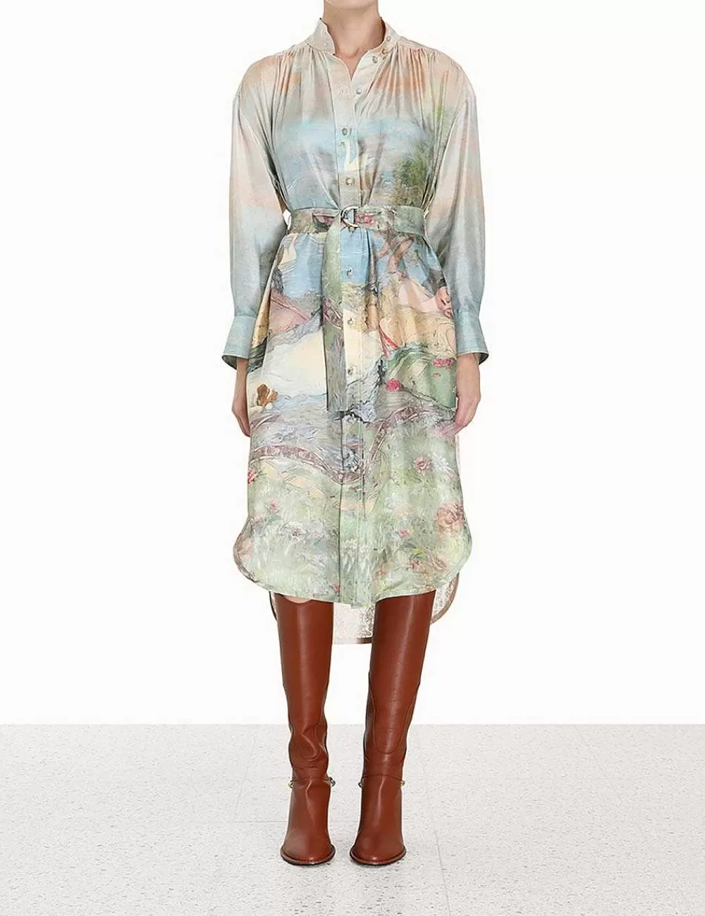 Discount ZIMMERMANN Luminosity Twill Lace Dress