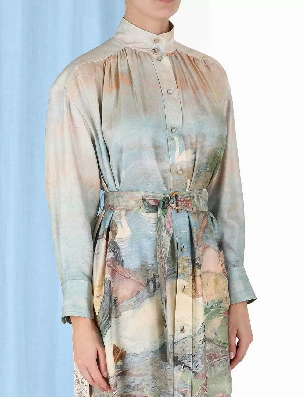 Discount ZIMMERMANN Luminosity Twill Lace Dress