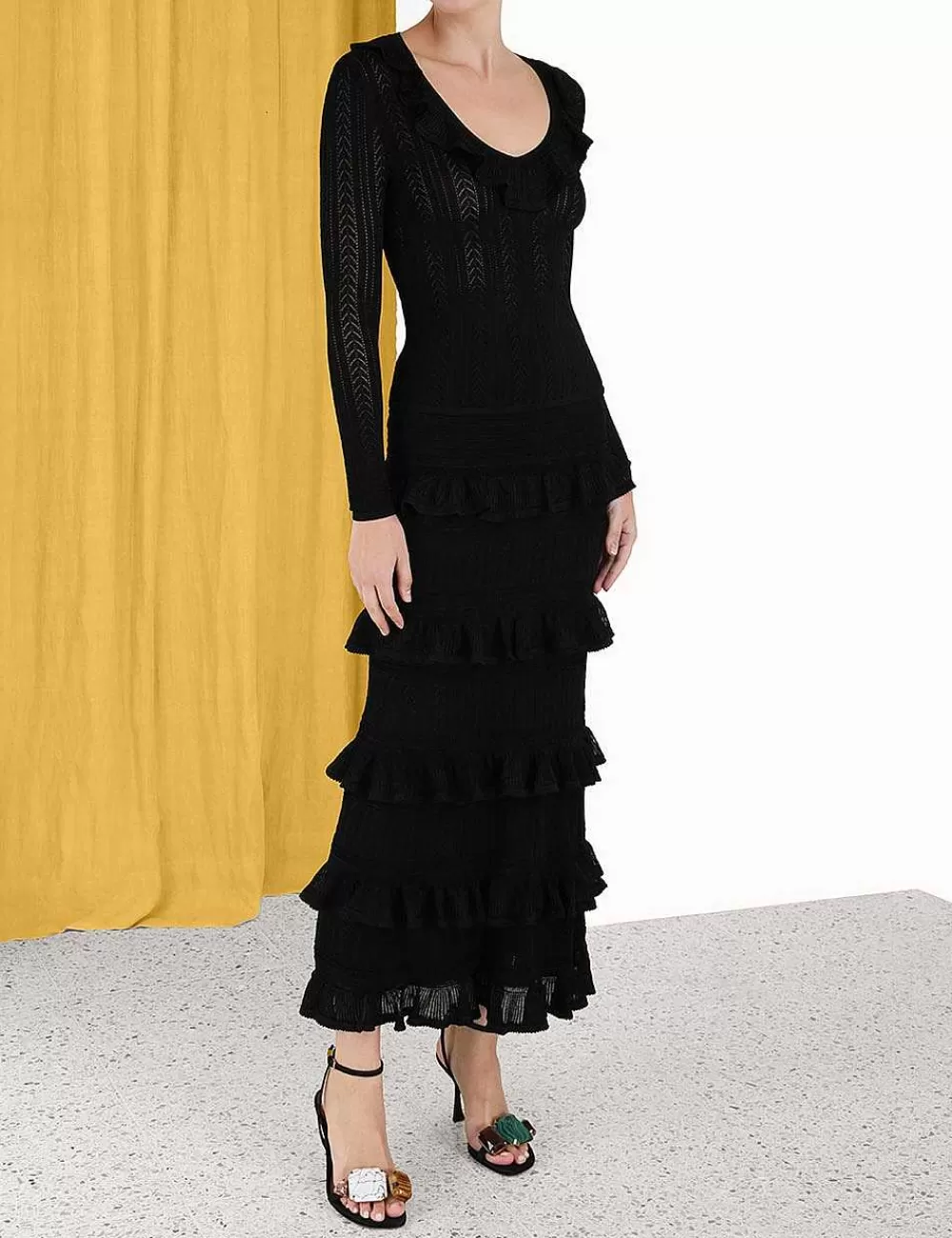 Hot ZIMMERMANN Luminosity V-Neck Ruffle Top