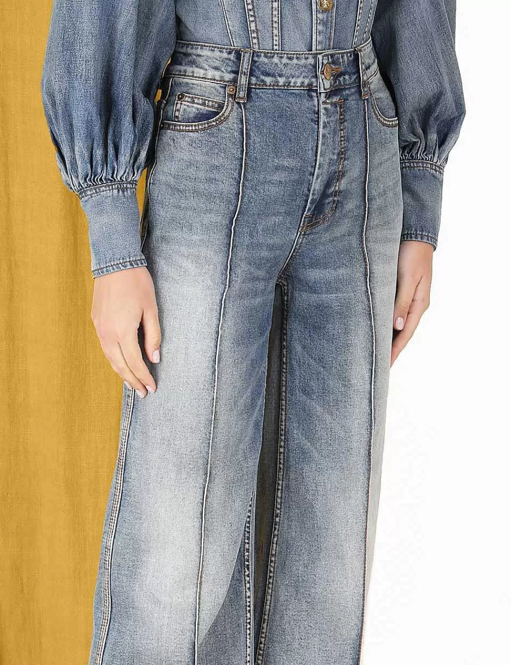 Online ZIMMERMANN Luminosity Wide Leg Jean