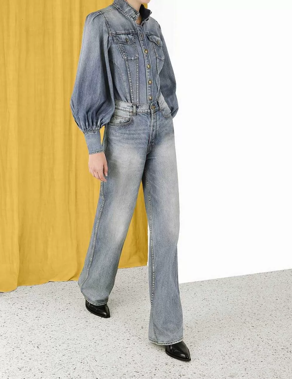 Store ZIMMERMANN Luminosity Wide Straight Jean