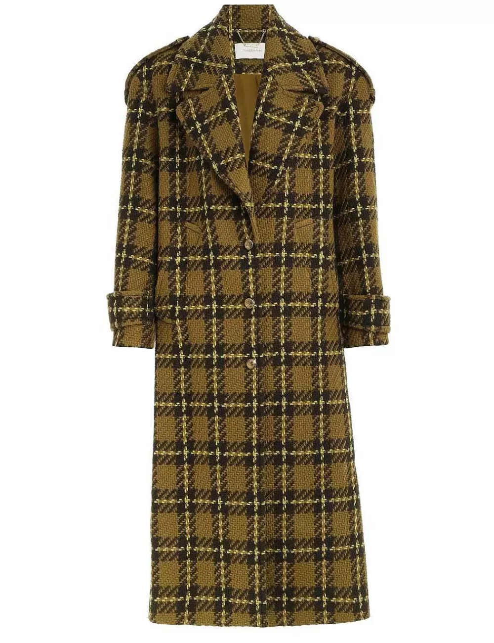 Shop ZIMMERMANN Luminosity Wool Coat