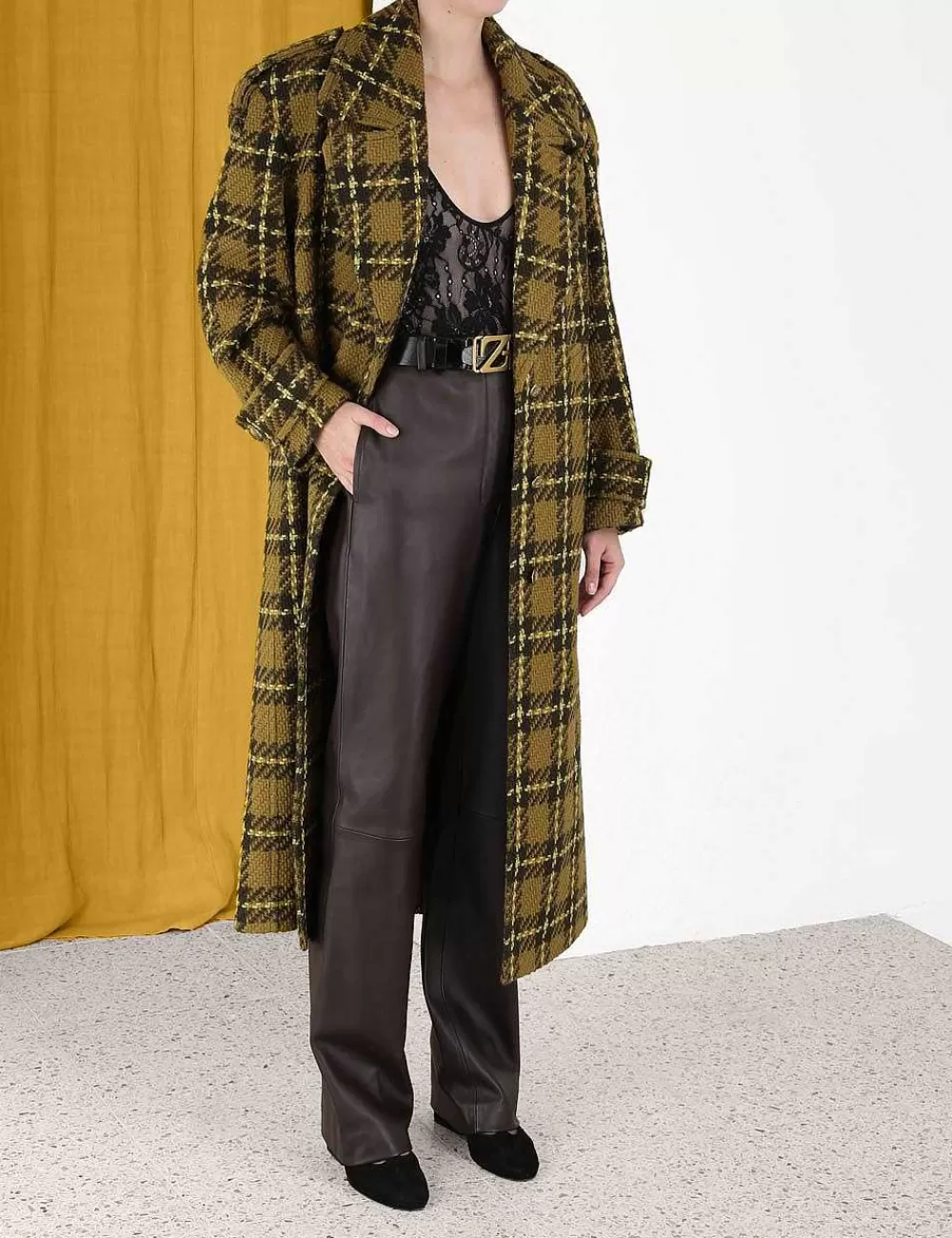 Shop ZIMMERMANN Luminosity Wool Coat