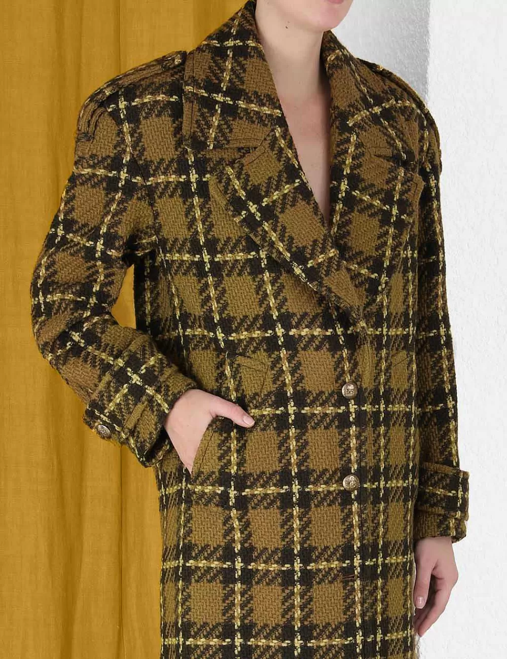 Sale ZIMMERMANN Luminosity Wool Coat