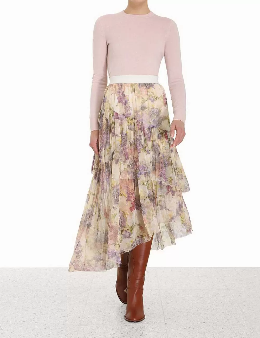 Discount ZIMMERMANN Lyrical Asymmetric Skirt