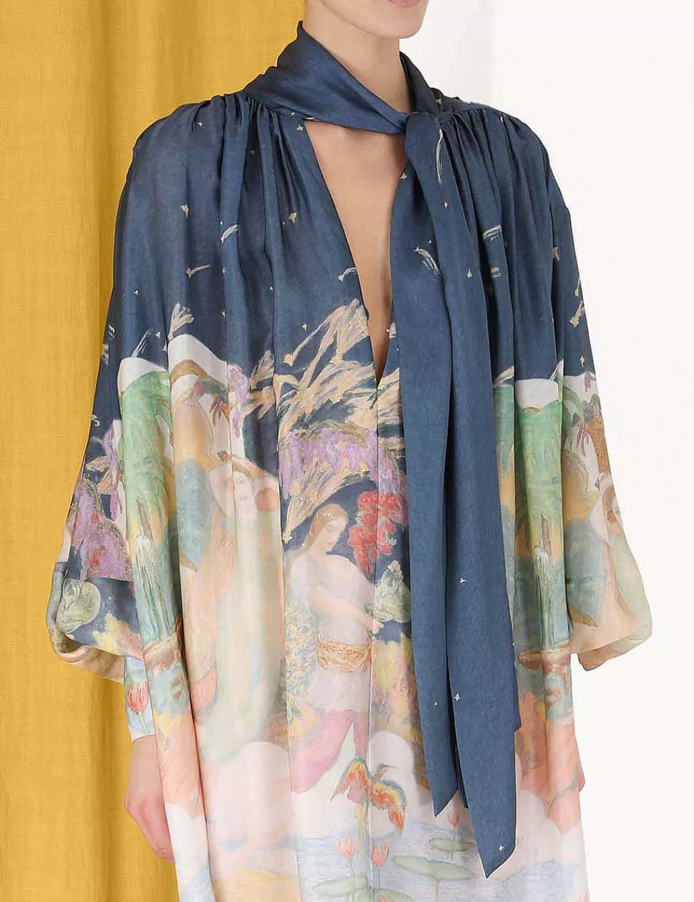 Fashion ZIMMERMANN Lyrical Barrel Mini Dress