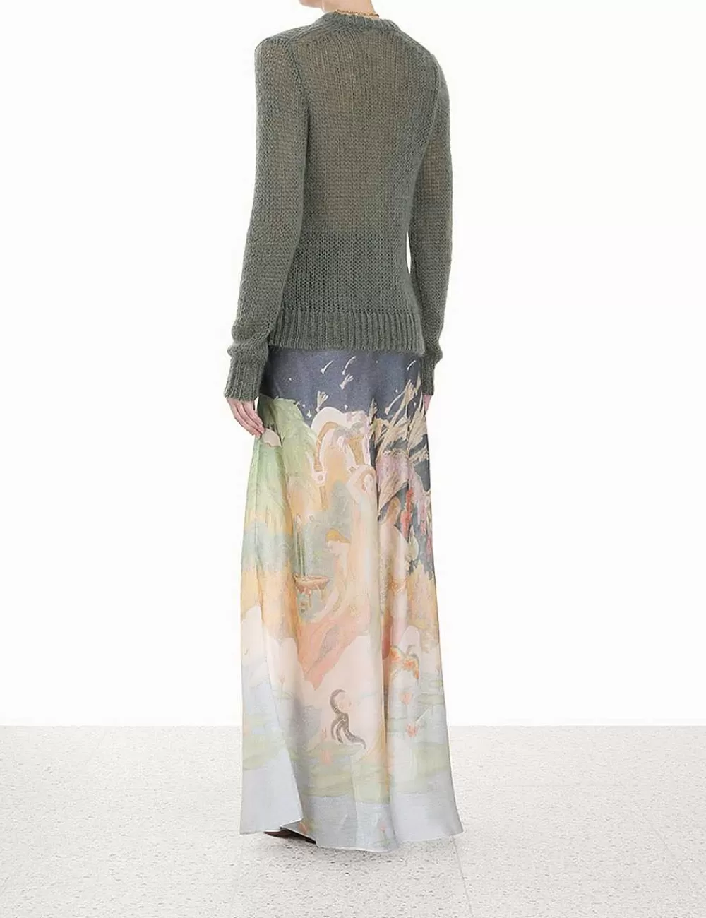 Shop ZIMMERMANN Lyrical Bias Flare Skirt