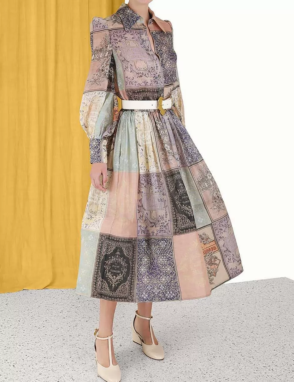 Fashion ZIMMERMANN Lyrical Book Print Blouse