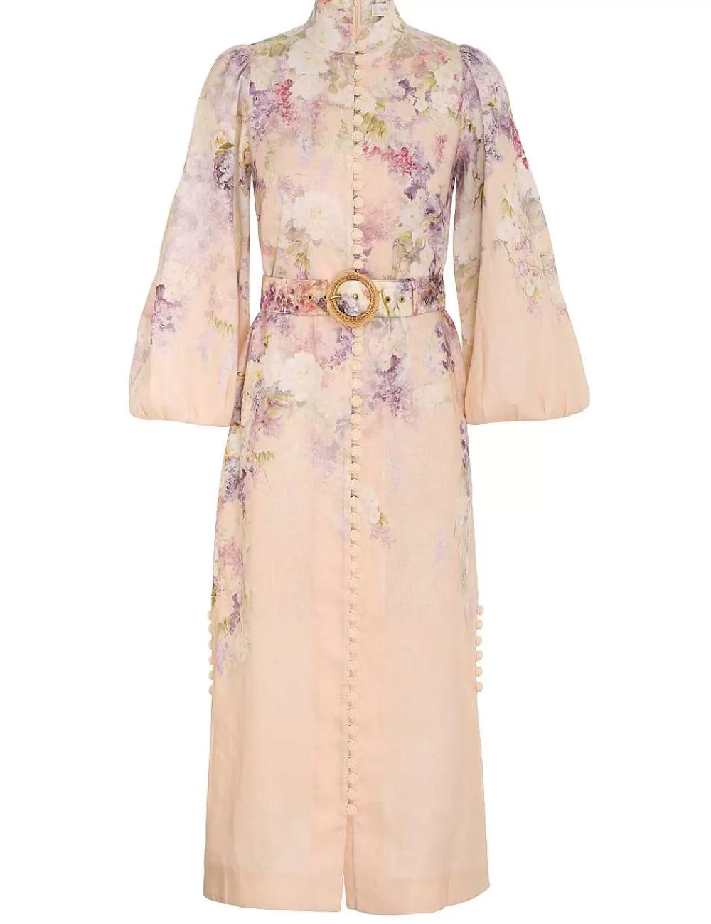 Best ZIMMERMANN Lyrical Buttoned Midi Dress