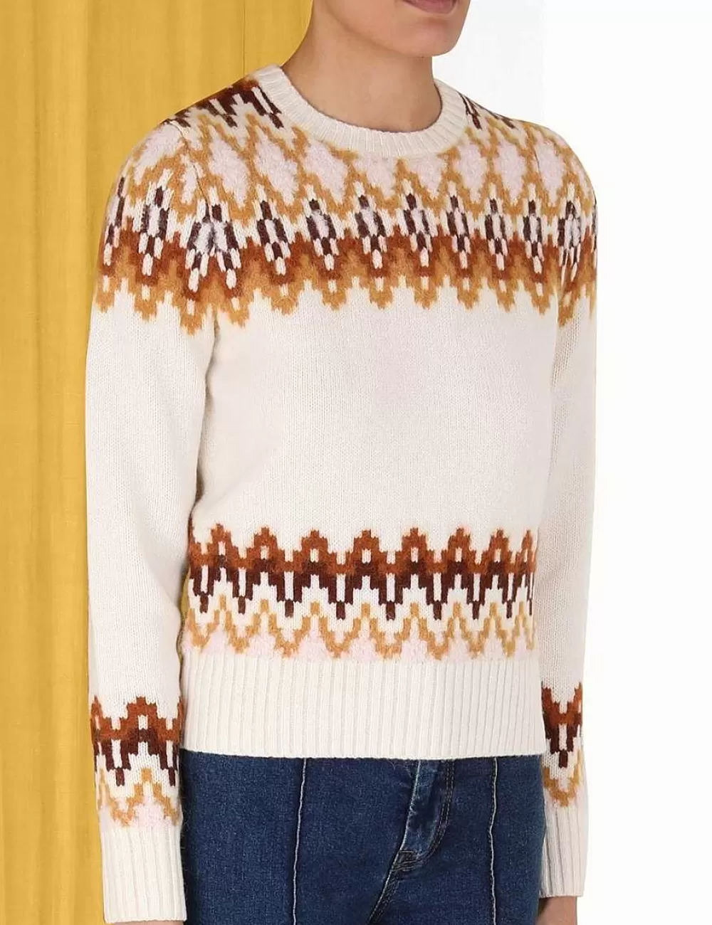 Flash Sale ZIMMERMANN Lyrical Fair Isle Sweater