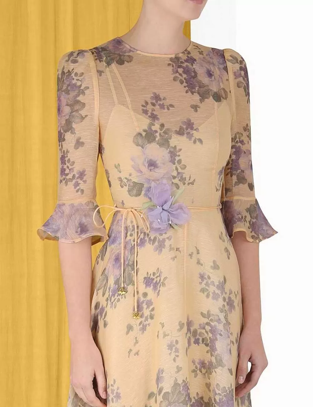 Cheap ZIMMERMANN Lyrical Flare Sleeve Midi