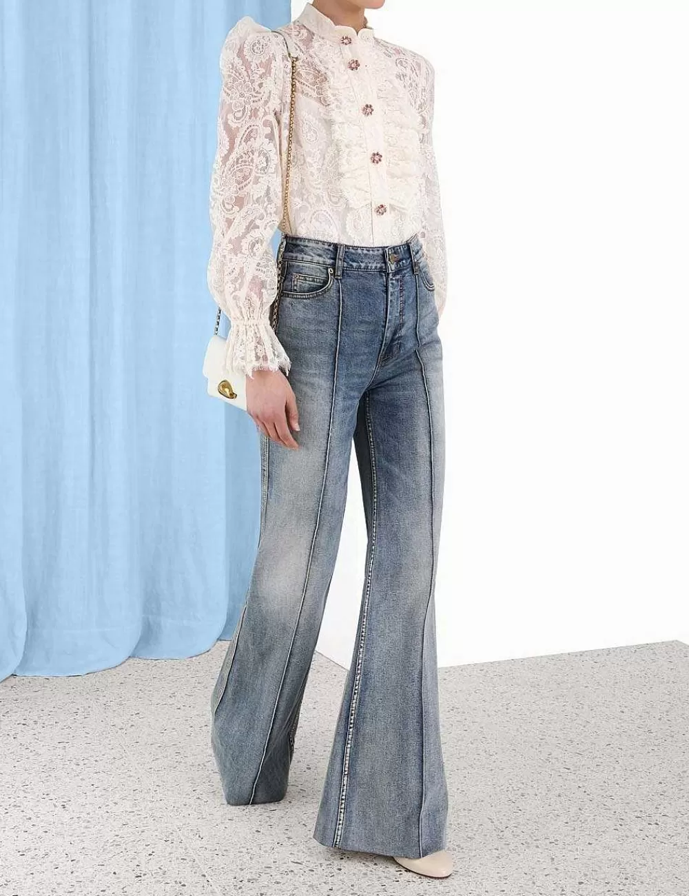 Store ZIMMERMANN Lyrical Lace Blouse