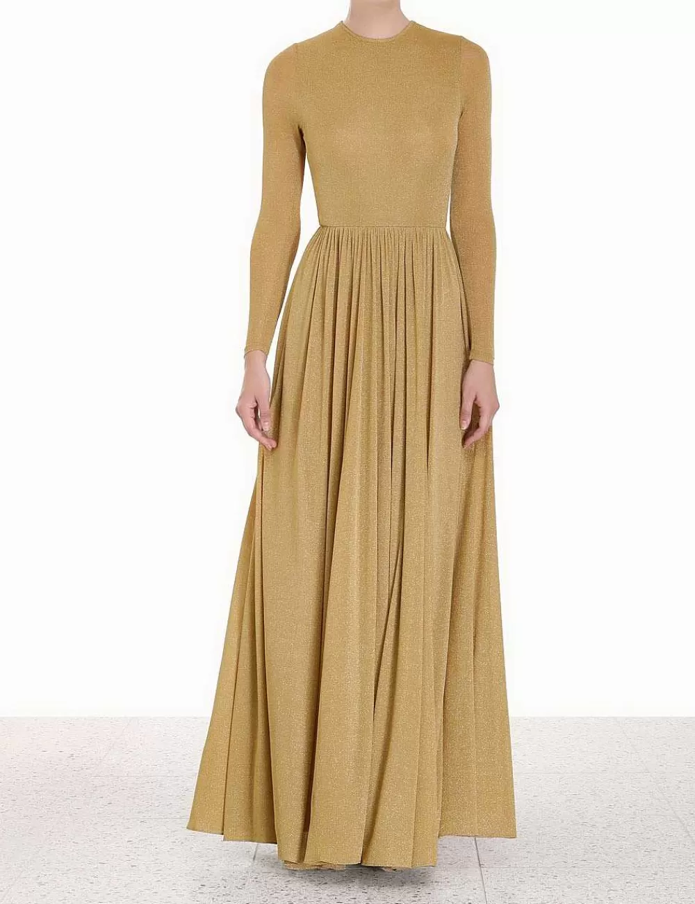 Clearance ZIMMERMANN Lyrical Lurex Gown