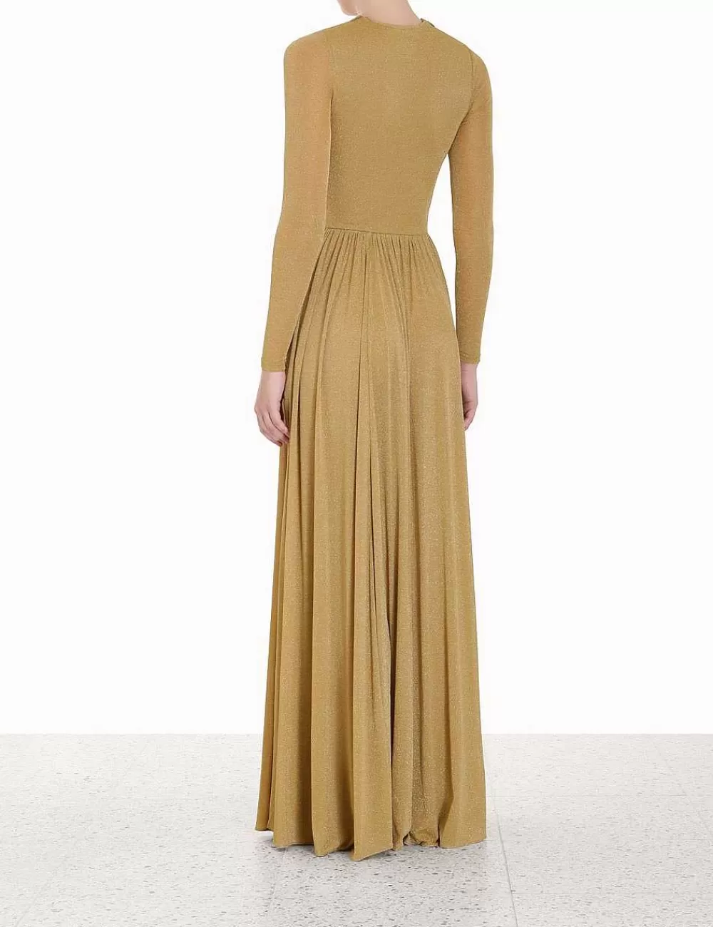 Clearance ZIMMERMANN Lyrical Lurex Gown