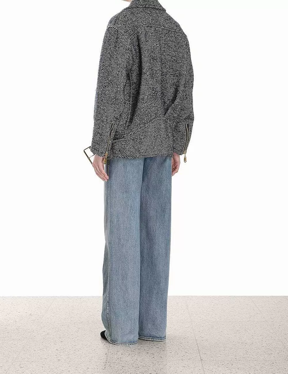 Discount ZIMMERMANN Lyrical Oversized Biker Jacket