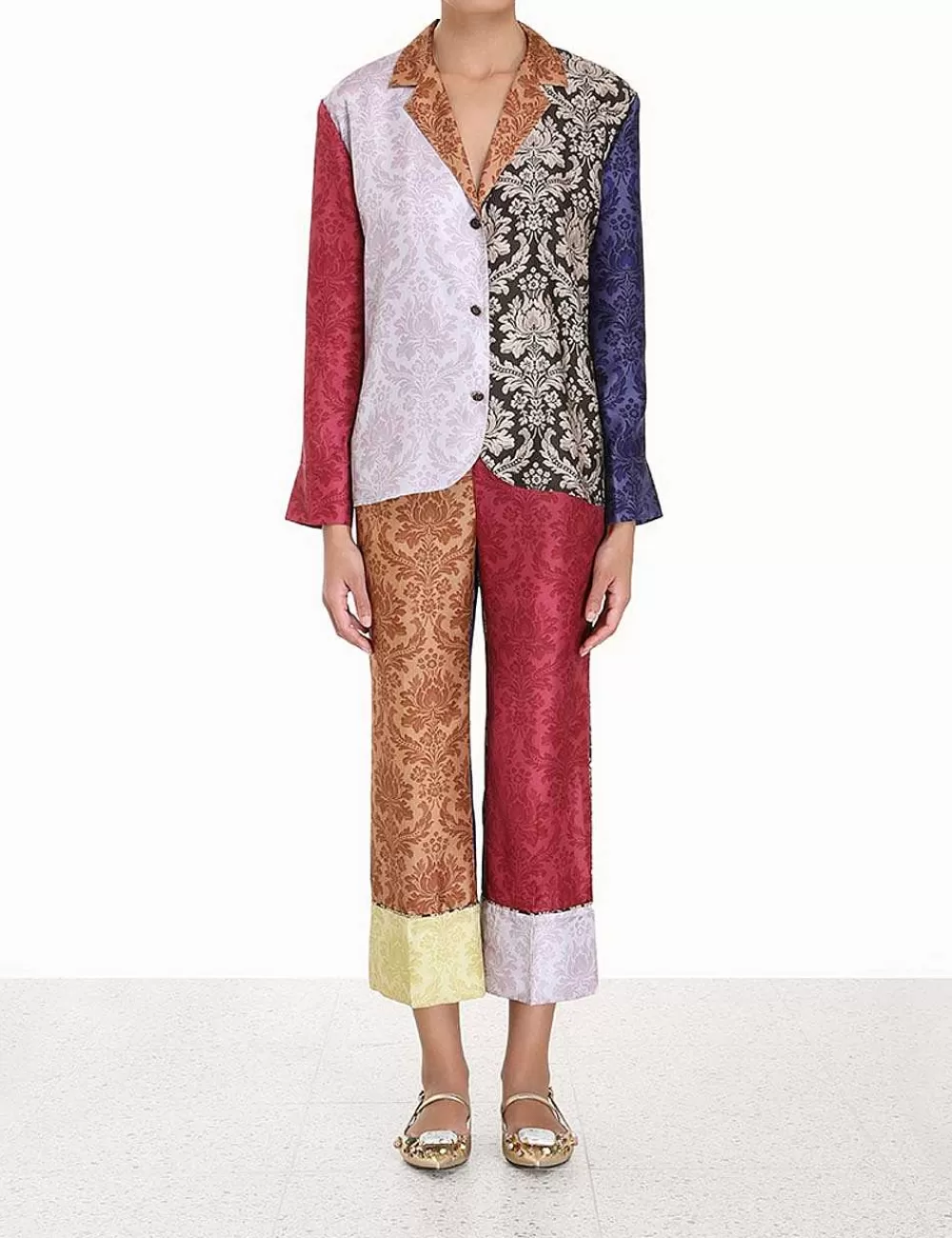 Outlet ZIMMERMANN Lyrical Spliced Flare Pant