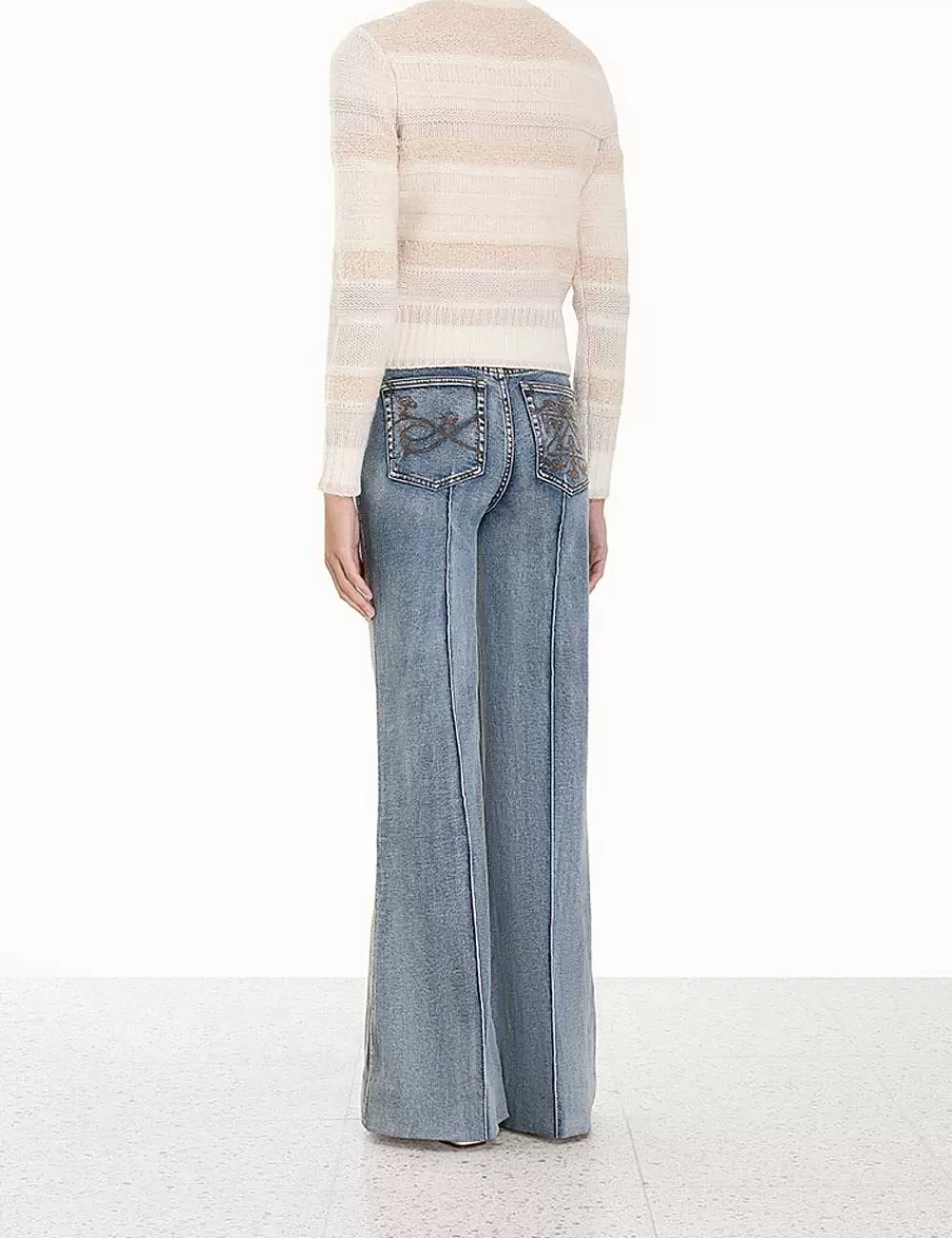Hot ZIMMERMANN Lyrical Stripe Sweater