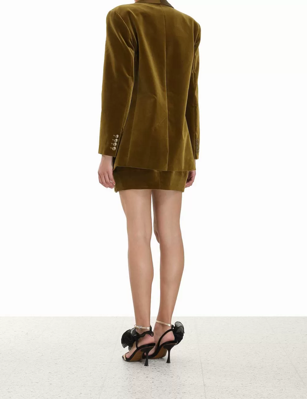 Outlet ZIMMERMANN Lyrical Velvet Dinner Jacket